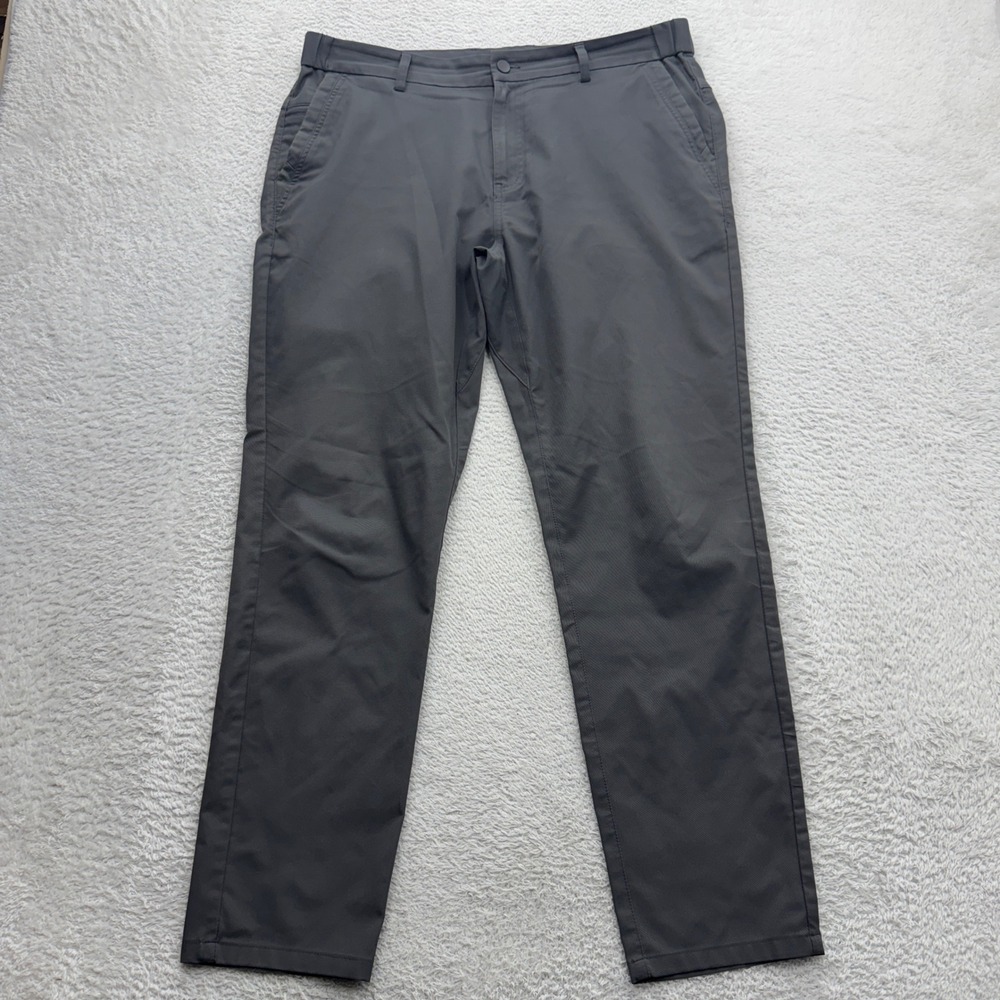 Jack Archer Jetsetter Pants Mens 35x30 Charcoal Grey Performance Tech Chinos